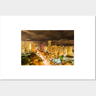 Downtown Honolulu 2 Posters and Art